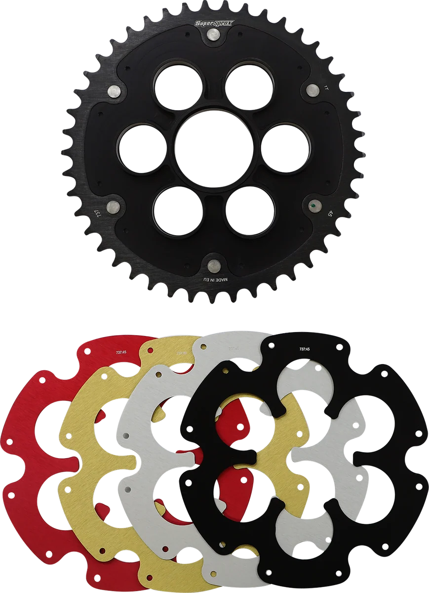 Eco-Friendly SUPERSPROX Edge Kit – Rear – Ducati – 45 Tooth RSA-737-45-KIT Minimalist