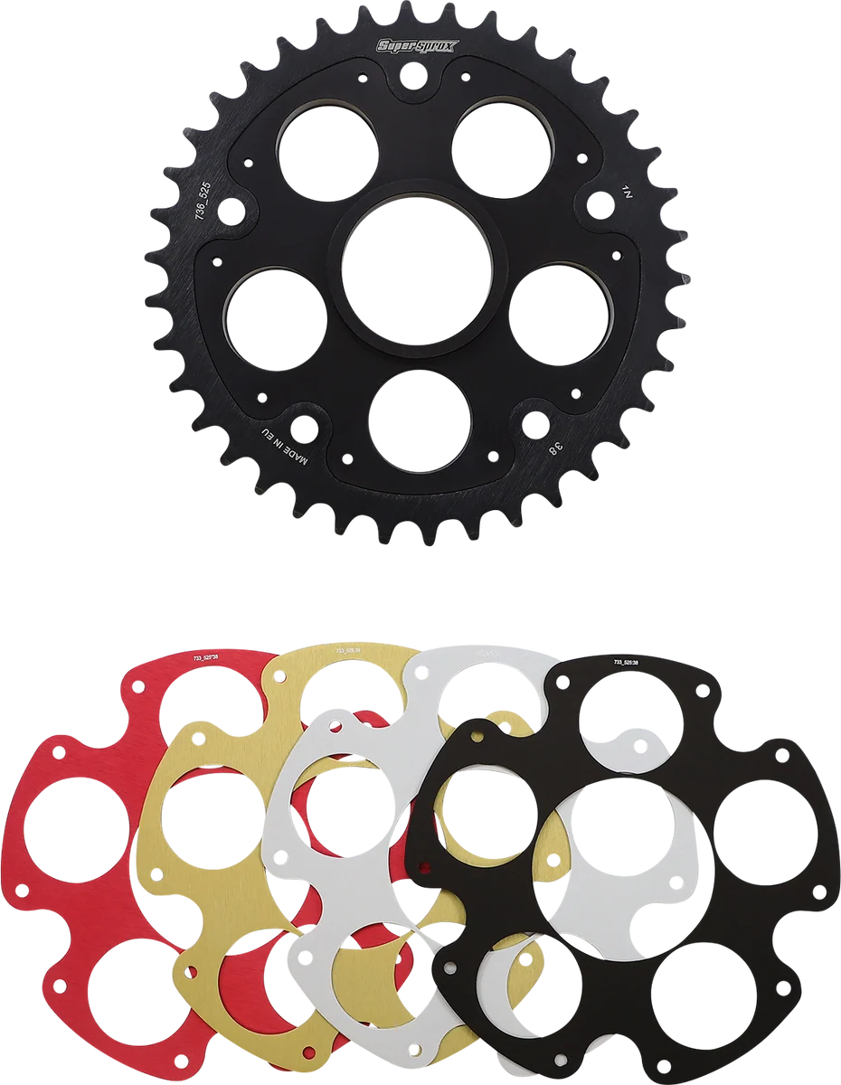 Top-Quality SUPERSPROX Edge Kit – Rear – Ducati – 38-Tooth RSA-736525-38-KIT Soft