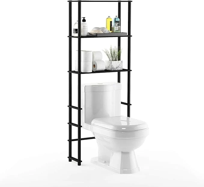 Specialty Furinno Turn-N-Tube with 3 Shelves Toilet Space Saver Espresso BlackAbout ThisOverview Professional