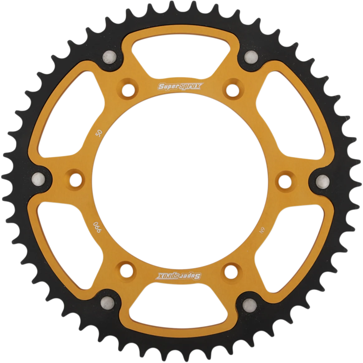 Premium Material SUPERSPROX Stealth Rear Sprocket – 50 Tooth – Gold – Husaberg Husqvarna KTM RST-990-50-GLD Official
