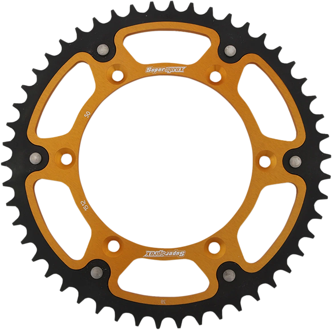 Versatile SUPERSPROX Stealth Rear Sprocket – 50 Tooth – Gold – Beta Husqvarna Sherco Suzuki RST-1512-50-GLD User-Friendly