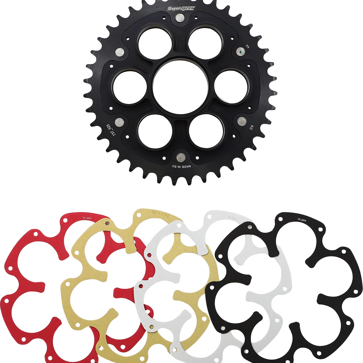Outstanding SUPERSPROX Edge Kit – Rear – Ducati – 40 Tooth RSA-737525-40-KIT Detailed