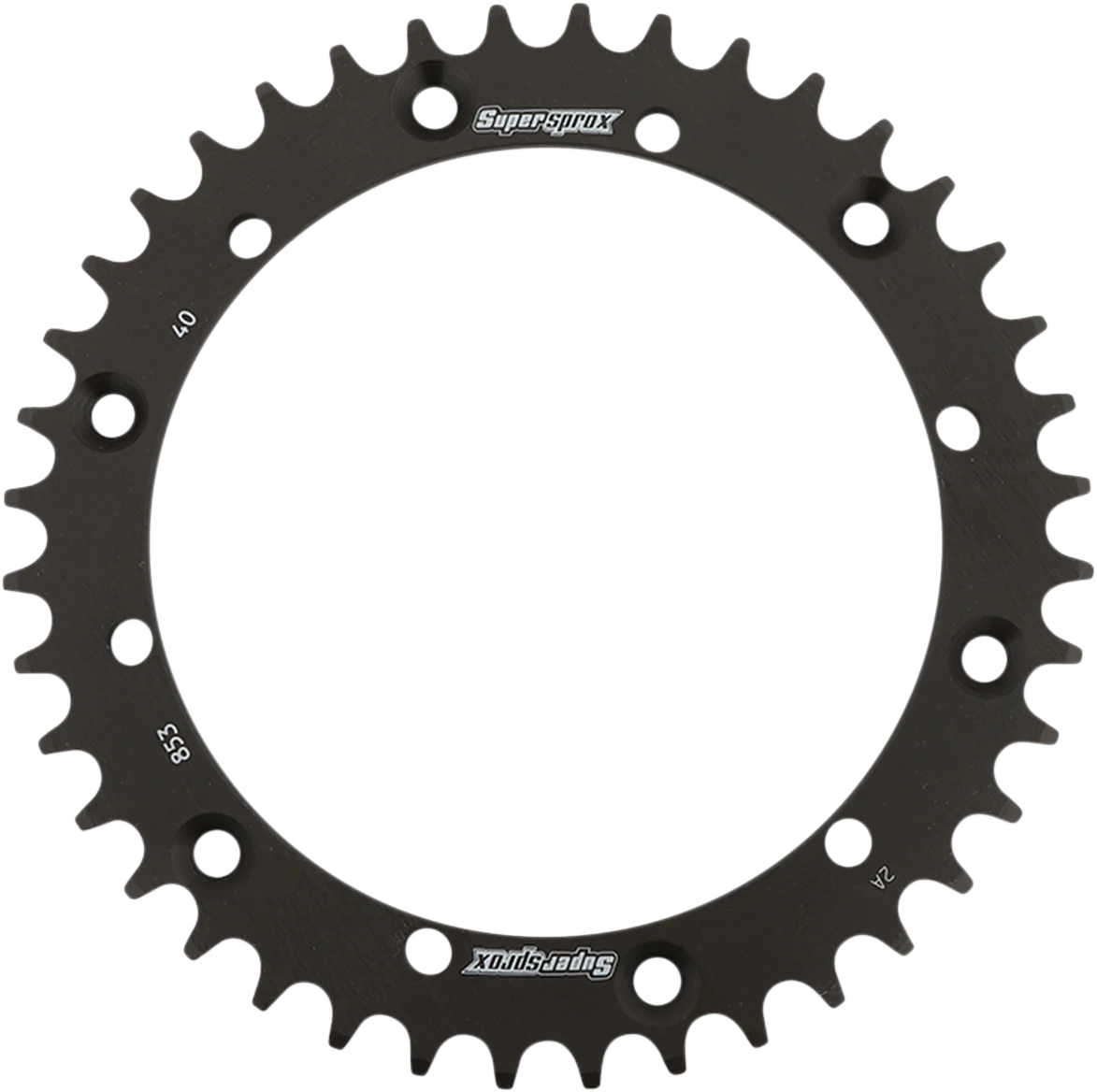 Exceptional SUPERSPROX Steel Rear Sprocket – 40 Tooth RFE-853-40-BLK Next-Generation