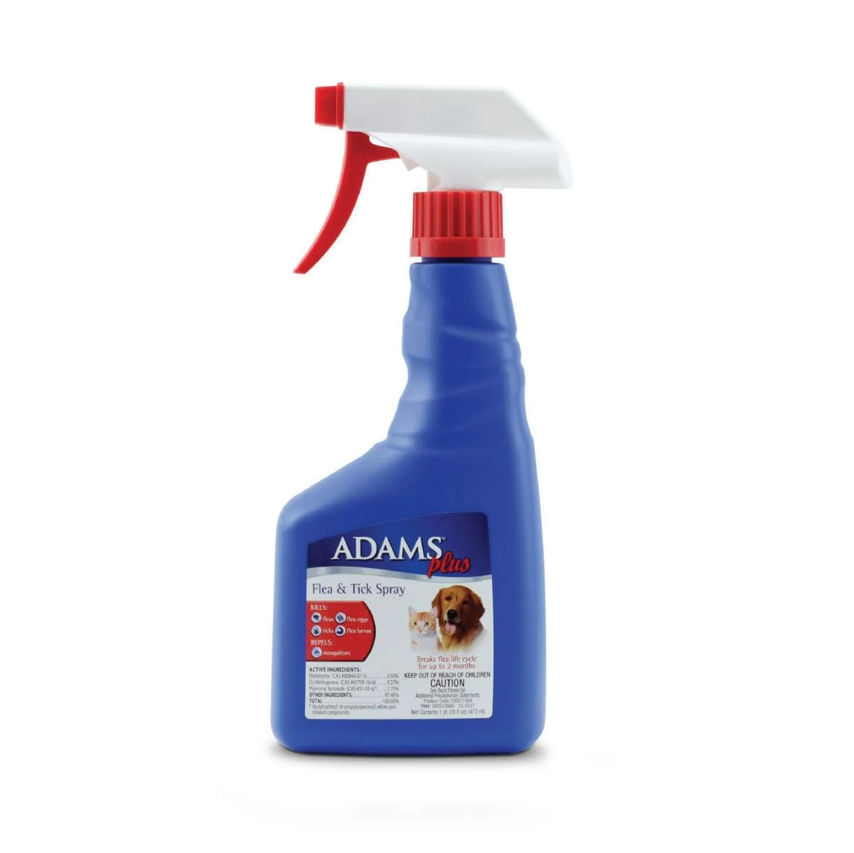Enhanced Adams Flea Tick Spray Plus Precor 16 oz – Pack of 2 High-Quality