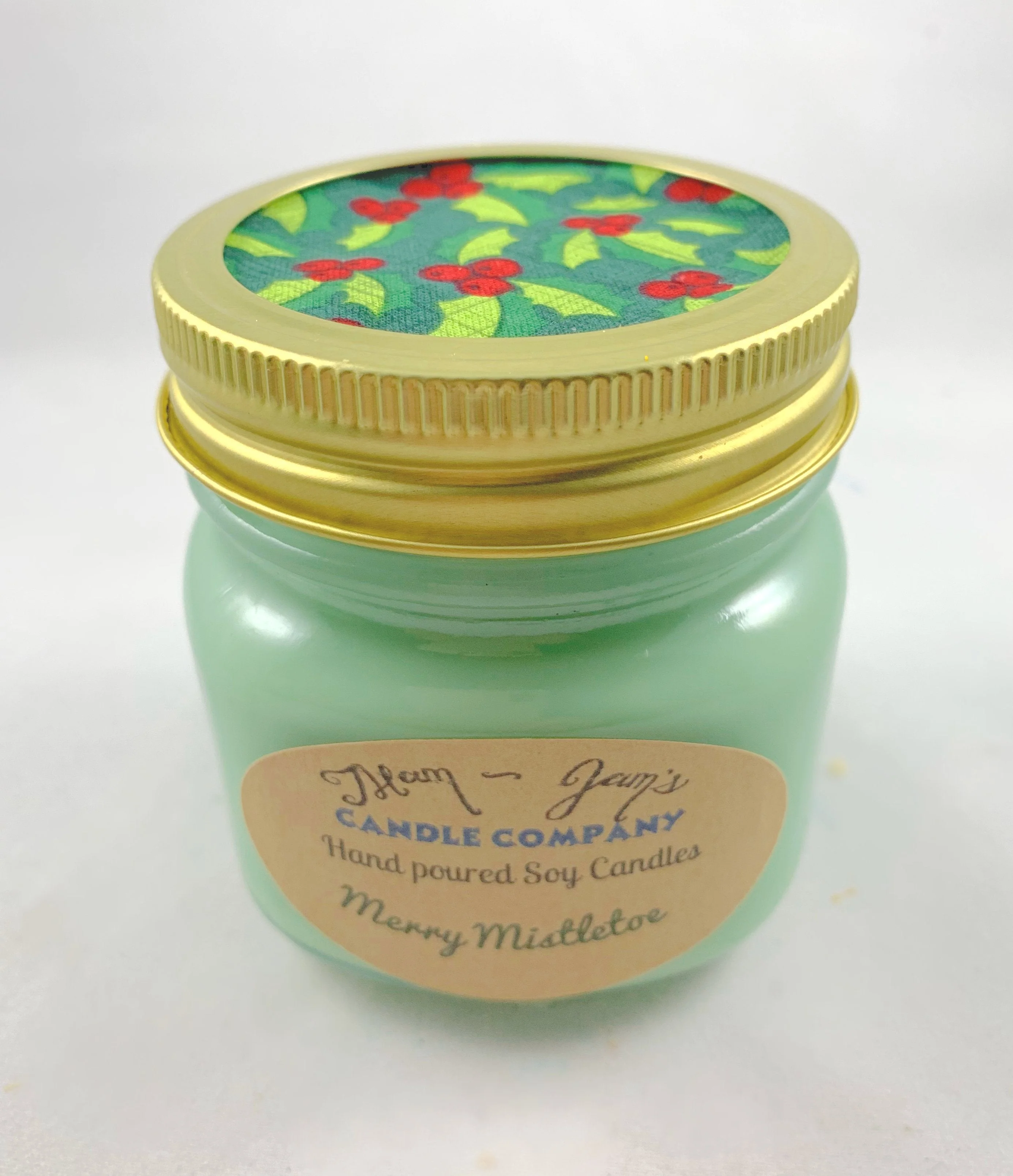 Healthy Merry Mistletoe Soy Candle – Fresh Festive Holiday Scent Mam Jam s Fine
