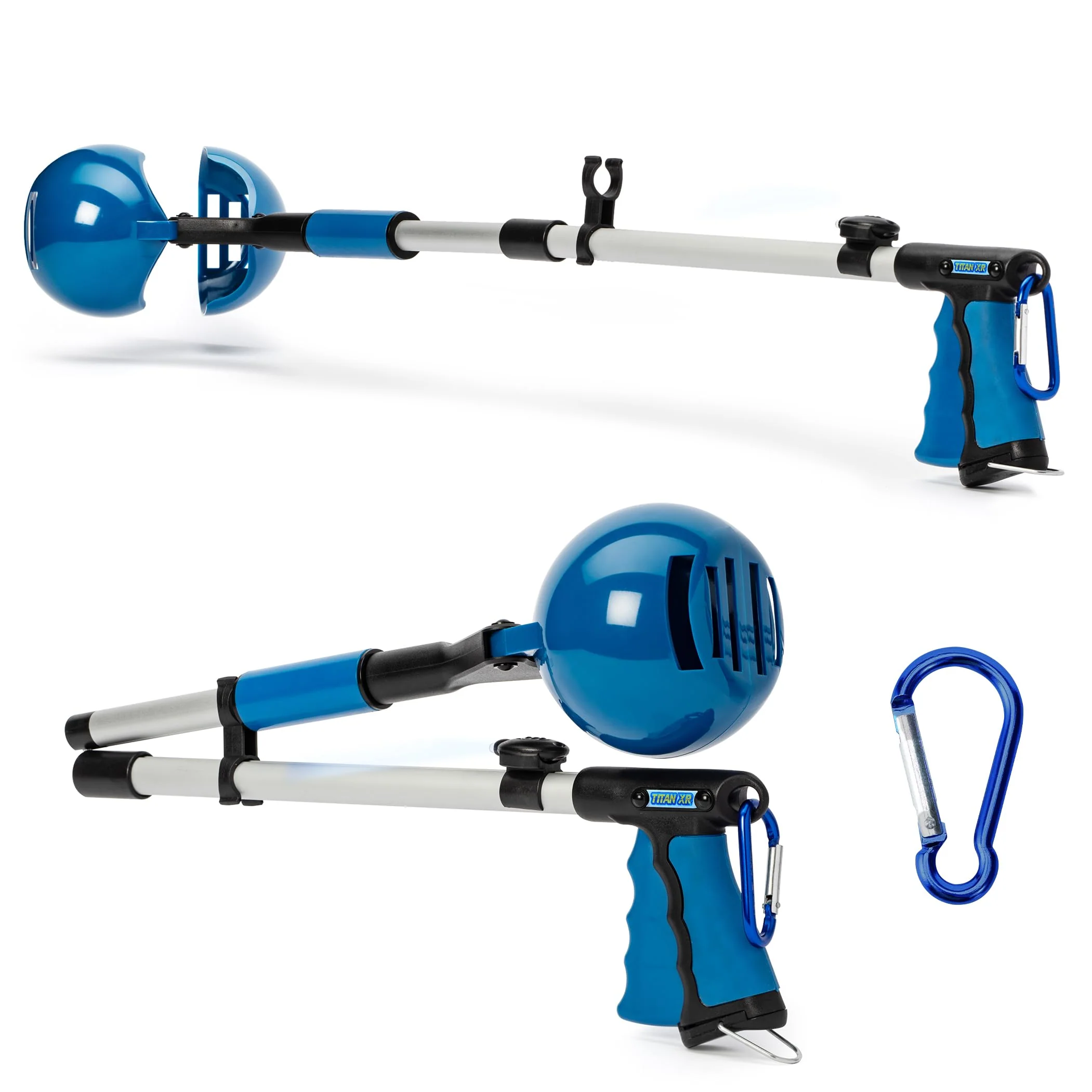 Premium Material TITAN XR Dog Pooper Scooper 3-in-1 Large Small Dogs Sticky Roller Dependable