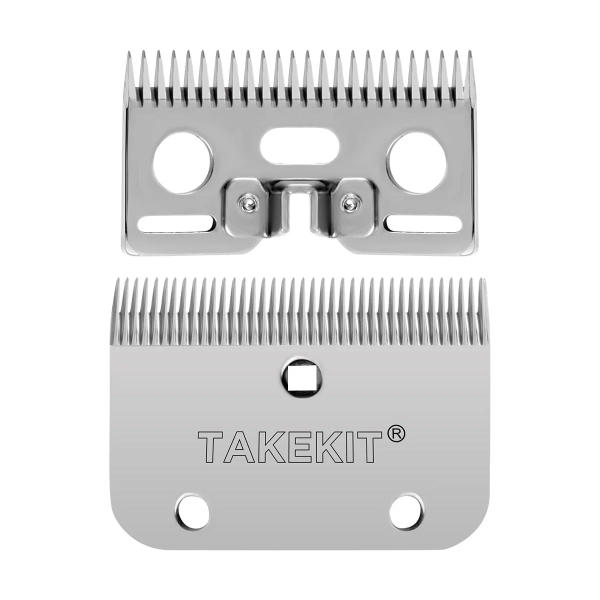 Trusted TAKEKIT Horse Clippers Blades — Top Bottom 35-Teeth Stainless Steel Crafted