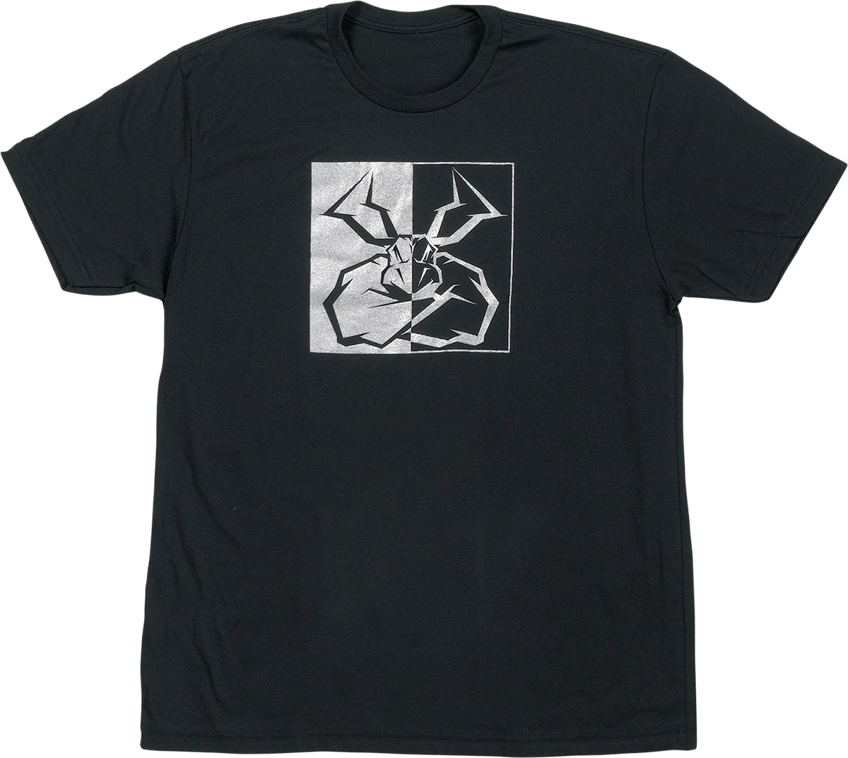 User-Friendly MOOSE RACING Split Personality T-Shirt – Black – Small 3030-22698 Organic