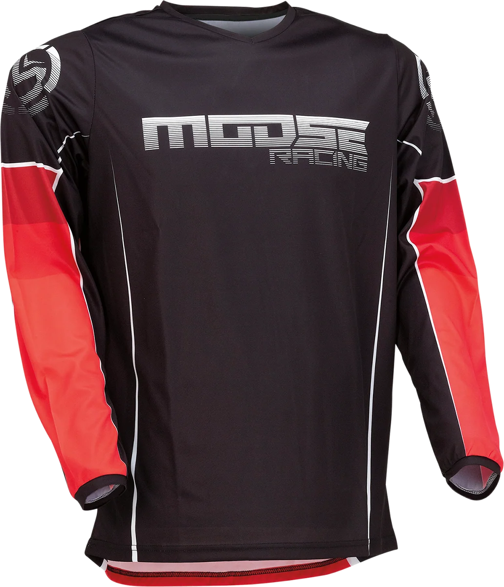 Pure MOOSE RACING Qualifier Jersey – Red Black – 4XL 2910-7186 Original