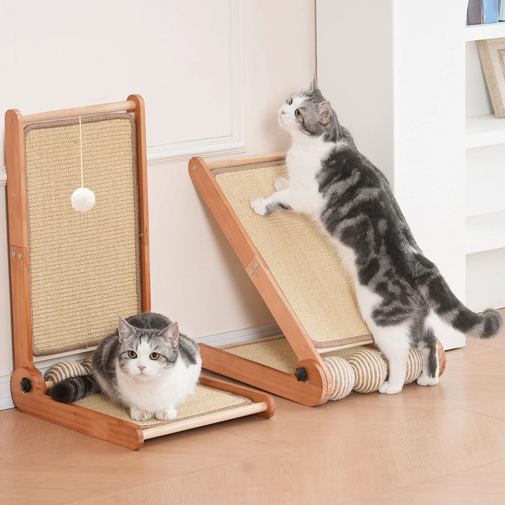 Natural FathiSooc 3 able Shapes Cat Scratching Post VisaMastercardMaestroApple PayDiscoverShop Pay High-End