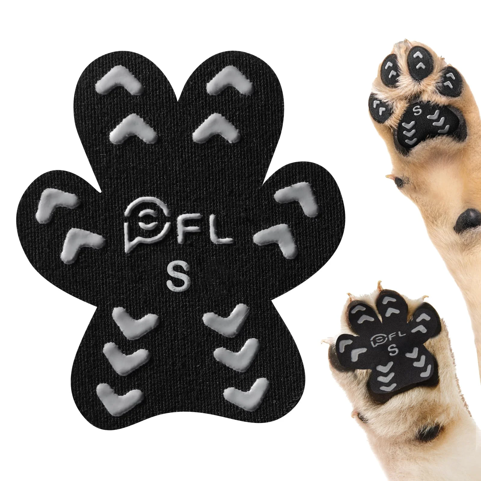 Prestigious PICK FOR LIFE Anti-Slip Paw Pads for Senior Dogs — Self-Adhesive Traction 48 pcs 12 Sets Fine