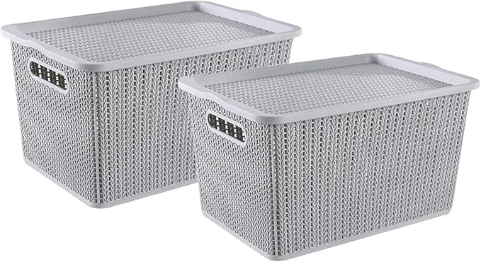 Premium Material Onion and Potato Storage Baskets Stackable Plastic Pantry Bins with Lids BPA- Multifunctional Organizers for Kitchen Countertop and More Vegetable Storage Pantry Baskets OrganizationAbout ThisOverview High-Grade