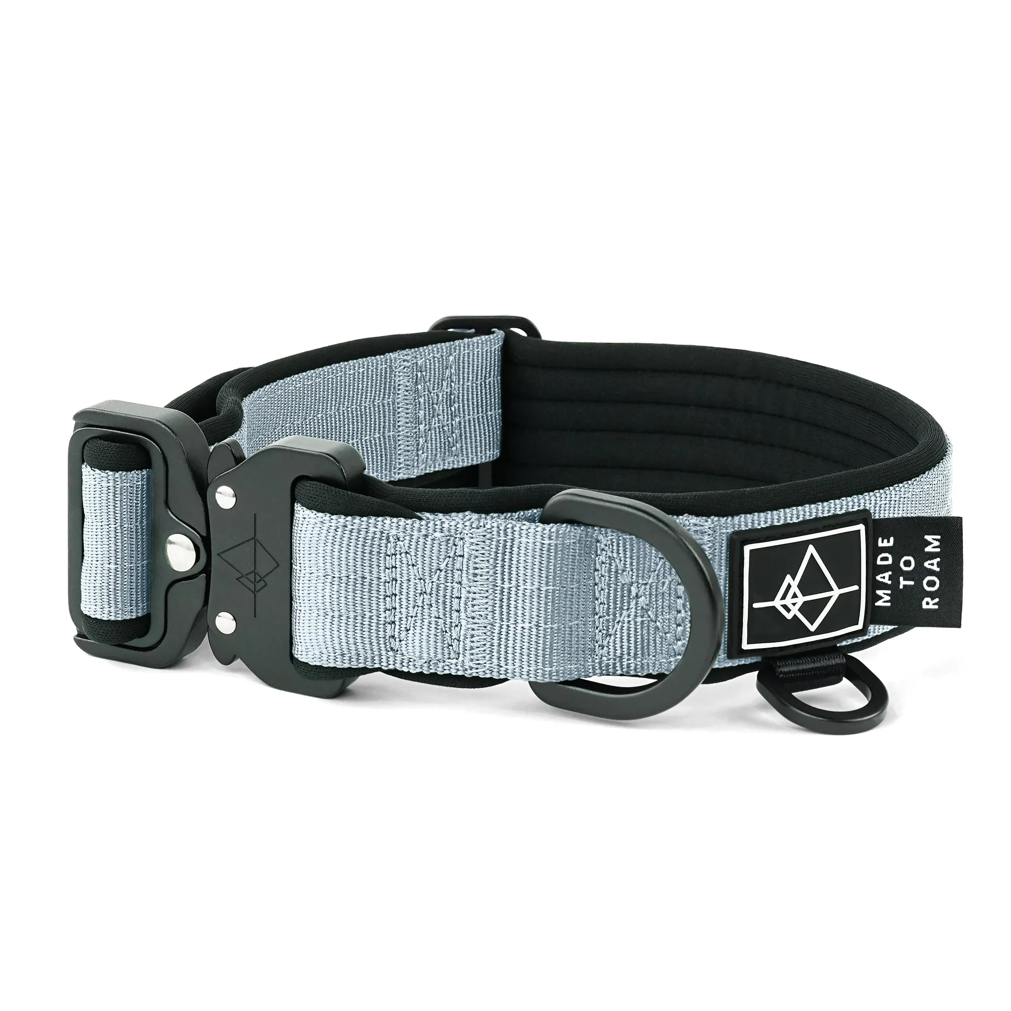 Advanced MADE TO ROAM Comfort Collar Alaska Daybreak Size 3 – Padded Nylon Dog Collar with Aviation Aluminum Hardware Carefully Designed