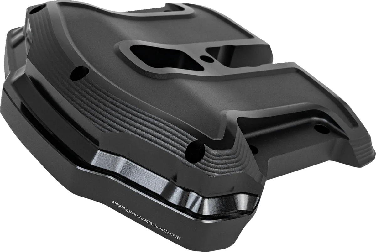 World-Class PERFORMANCE MACHINE PM Rocker Box Cover – Race Series – Black Ops – M8 0177-2084-SMB Official