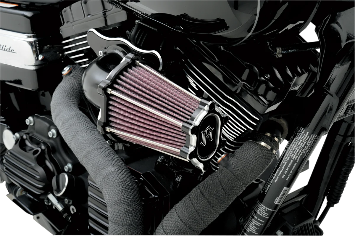 Minimalist PERFORMANCE MACHINE PM Fast Air Intake Cleaner – Contrast Cut 0206-2049-BM Pure