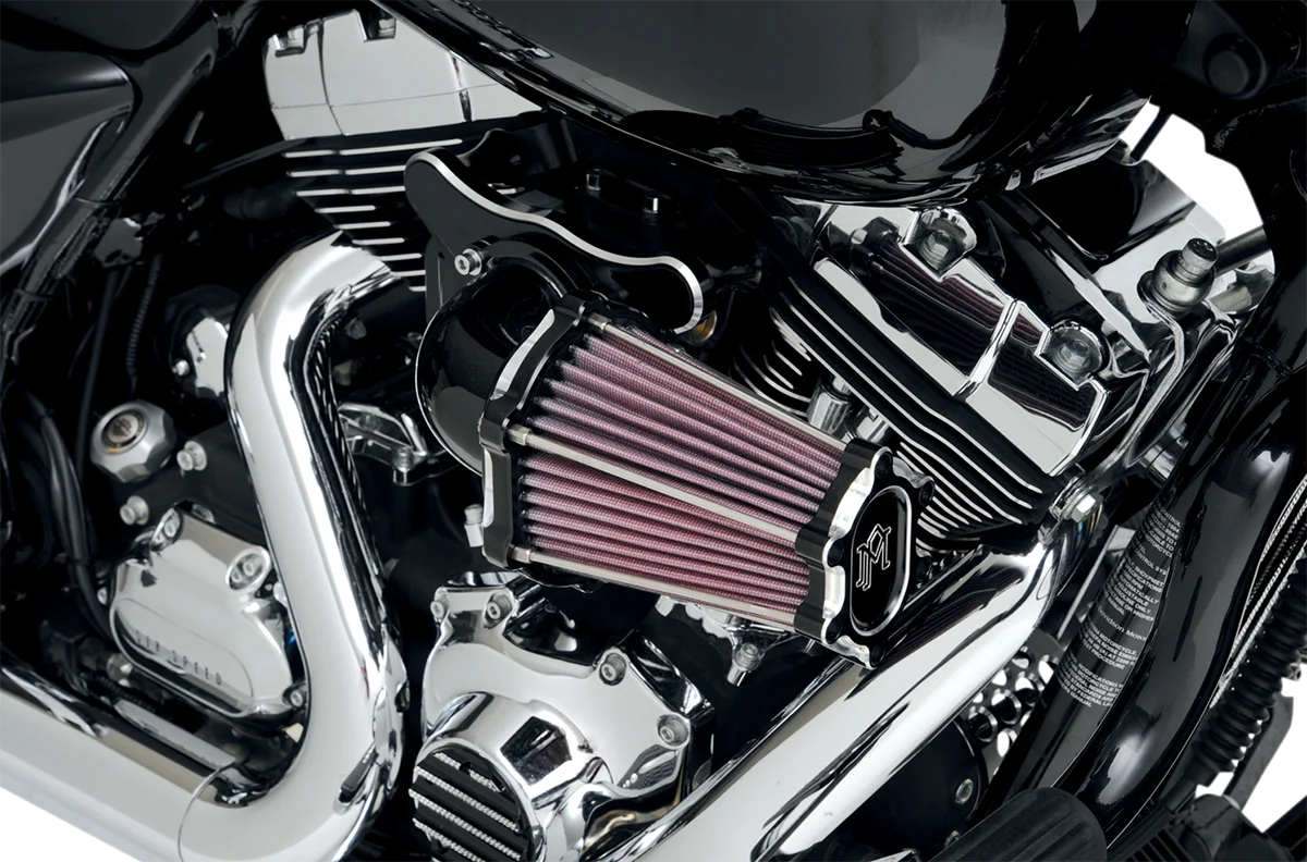 Responsible PERFORMANCE MACHINE PM Fast Air Intake Cleaner – Contrast Cut 0206-2050-BM Certified