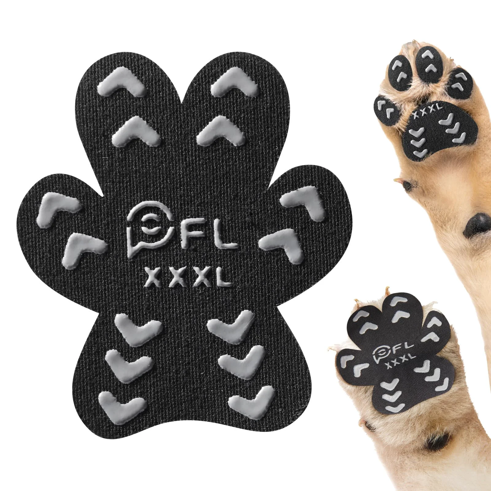Consistent PICK FOR LIFE Anti Slip Paw Pads for Senior Dogs – Self-Adhesive Traction on Slippery Floors 12 Sets 48 pcs XXXL 80 lbs First-Class