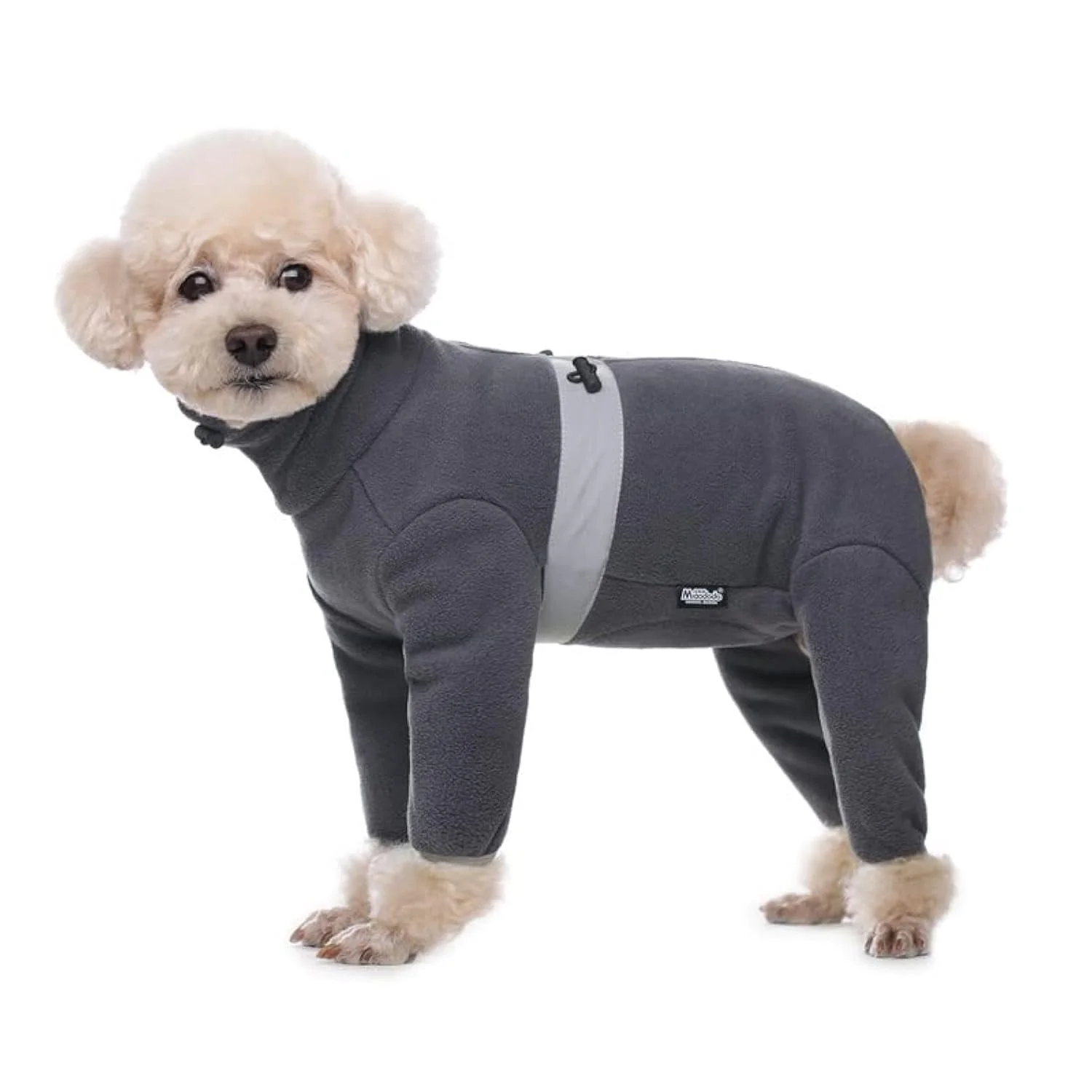 Unique AITOLI Polar Fleece Dog Pajamas Bodysuit – Warm Winter Coat for Small Medium Dogs Environmentally Friendly
