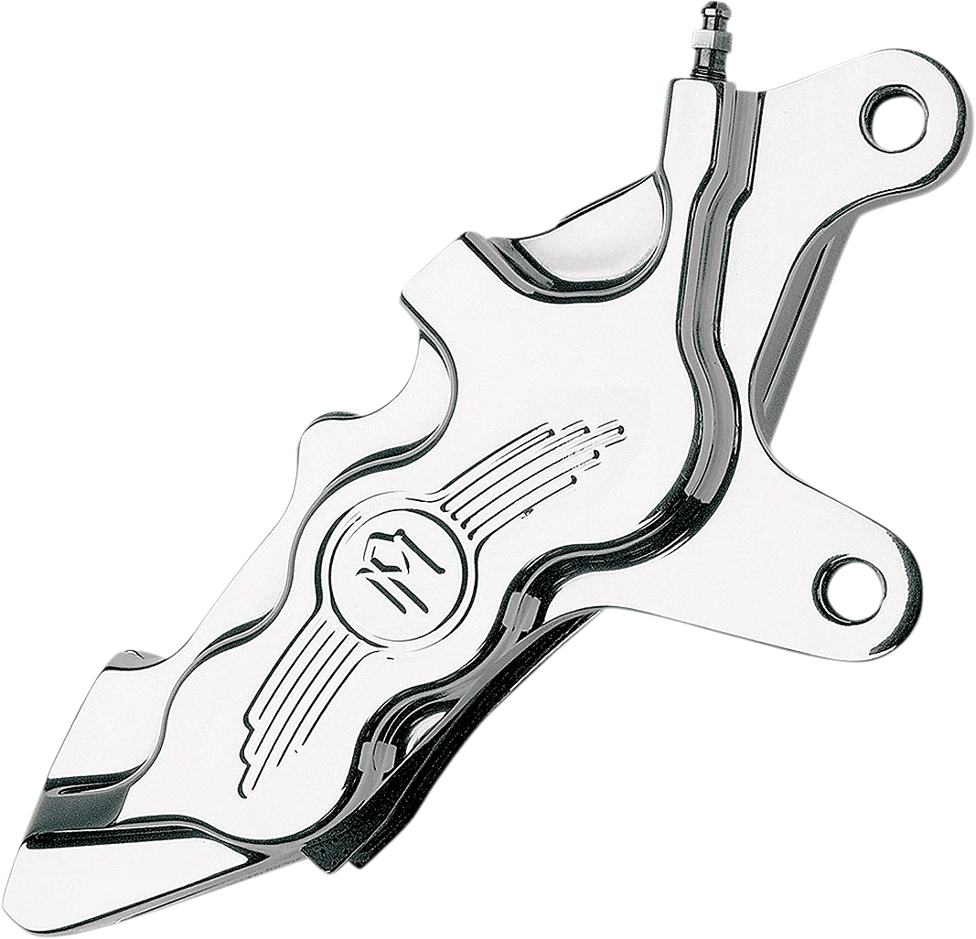 Premium Material PERFORMANCE MACHINE PM 6 Piston Caliper – 11.5 – Right – Chrome 0051-2916-CH Classic