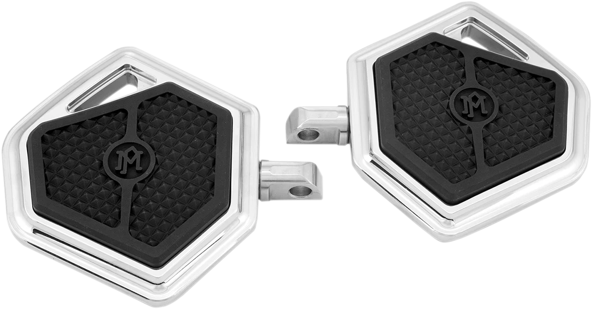 Exceptional PERFORMANCE MACHINE PM Passenger Floorboards – Superlight – Chrome 0036-1018-CH Lightweight