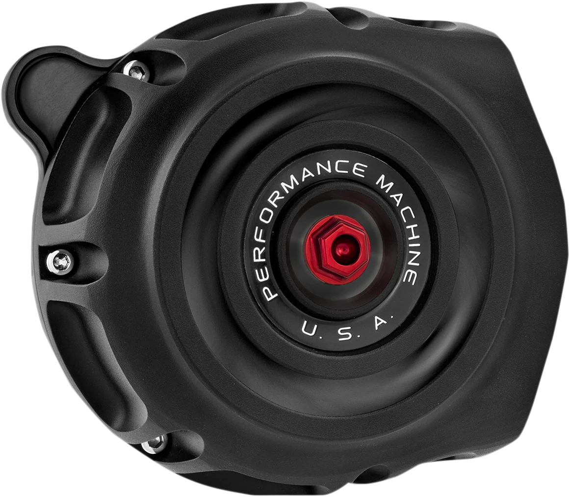 Casual PERFORMANCE MACHINE PM Vintage Air Cleaner – Black Ops 0206-2131-SMB Long-Lasting