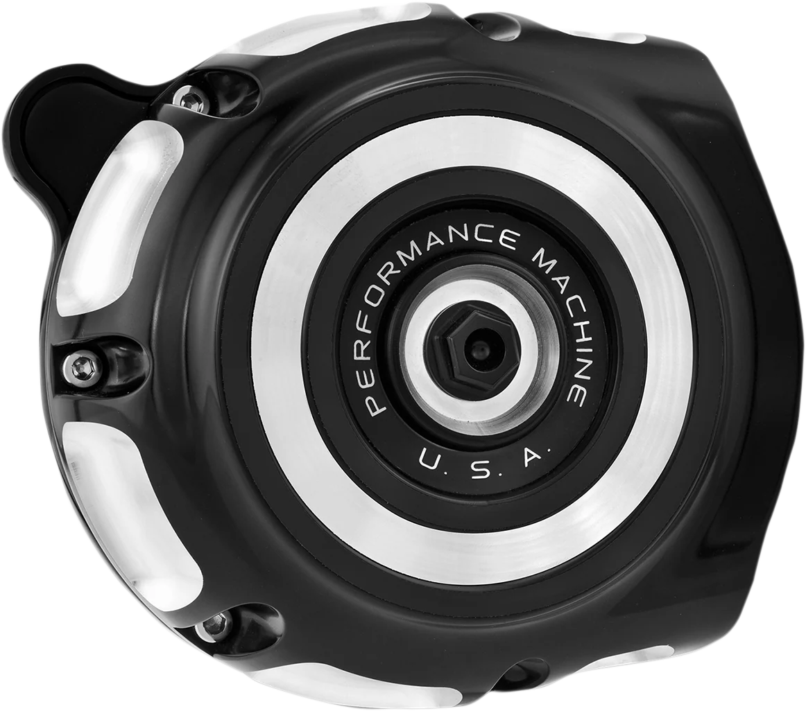 Verified PERFORMANCE MACHINE PM Vintage Air Cleaner – Contrast Cut 0206-2130-BM Expertly Made