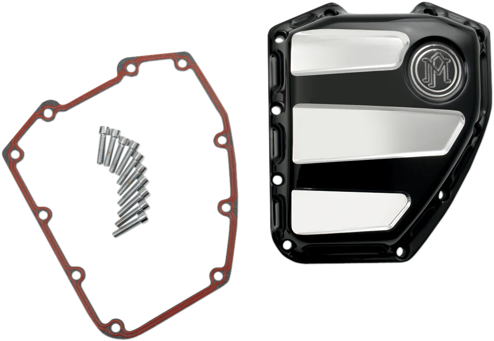 Genuine PERFORMANCE MACHINE PM Cam Cover – Scalloped – Platinum Cut – Twin Cam 0177-2020-BMP Premium