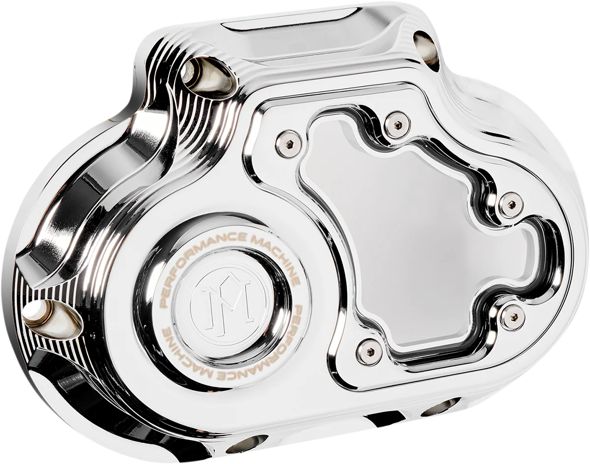 Reusable PERFORMANCE MACHINE PM Transmission Cover – Chrome – M8 Softail 0177-2081M-CH Classic