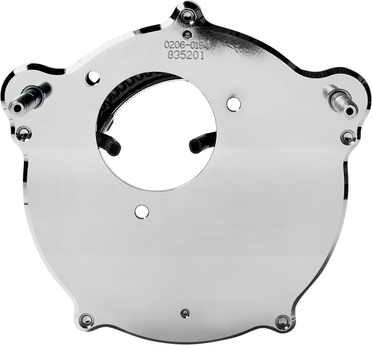 Crafted PERFORMANCE MACHINE PM Vision Air Cleaner – Chrome 0206-2157-CH High-Performance