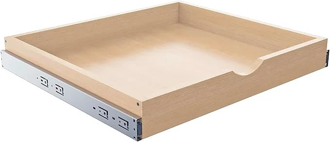 World-Class Pull Out Drawers for Cabinet Wood Slide Out Cabinet Organizer and Storage Cabinet Kitchen Drawers Slide Out Shelves Pull Out Shelves in Kitchen Pantry Bathroom with Soft Close 24 W x 22 D x 3 HAbout ThisOverview Clean