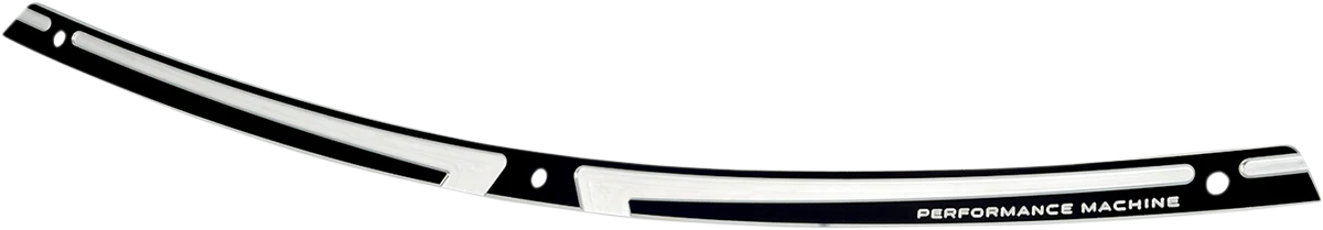 Reusable PERFORMANCE MACHINE PM Windshield Trim – Scallop – Contrast Cut 0209-2015SCA-BM Versatile