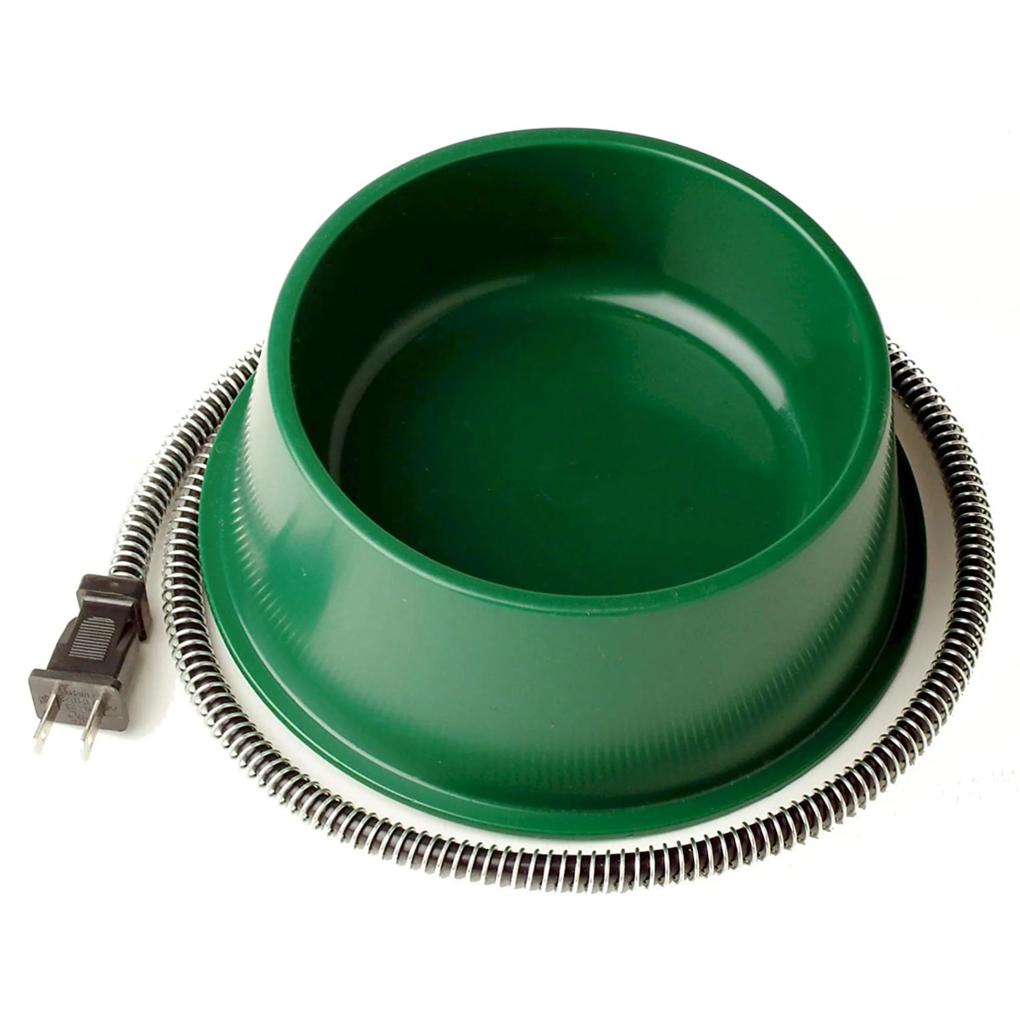 Authentic Farm Innovators 1 Quart Heated Pet Water Bowl – Thermostatic Control 25W Anti-Chew Cord Protector Green Official