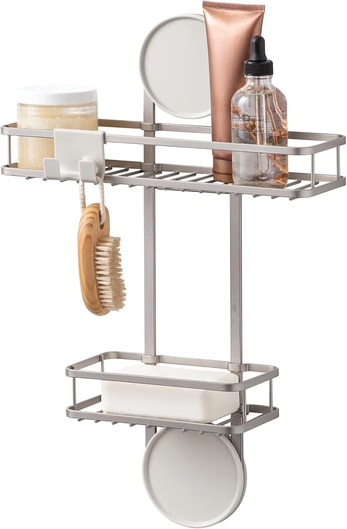 Smart iDesign Self-Adhesive Shower Caddy with Razor Holder – SatinAbout ThisOverview Exclusive