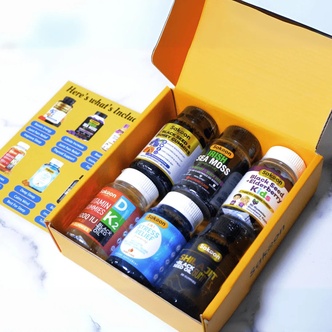 Long-Lasting Sakoon Gummies Gift Set Original Design