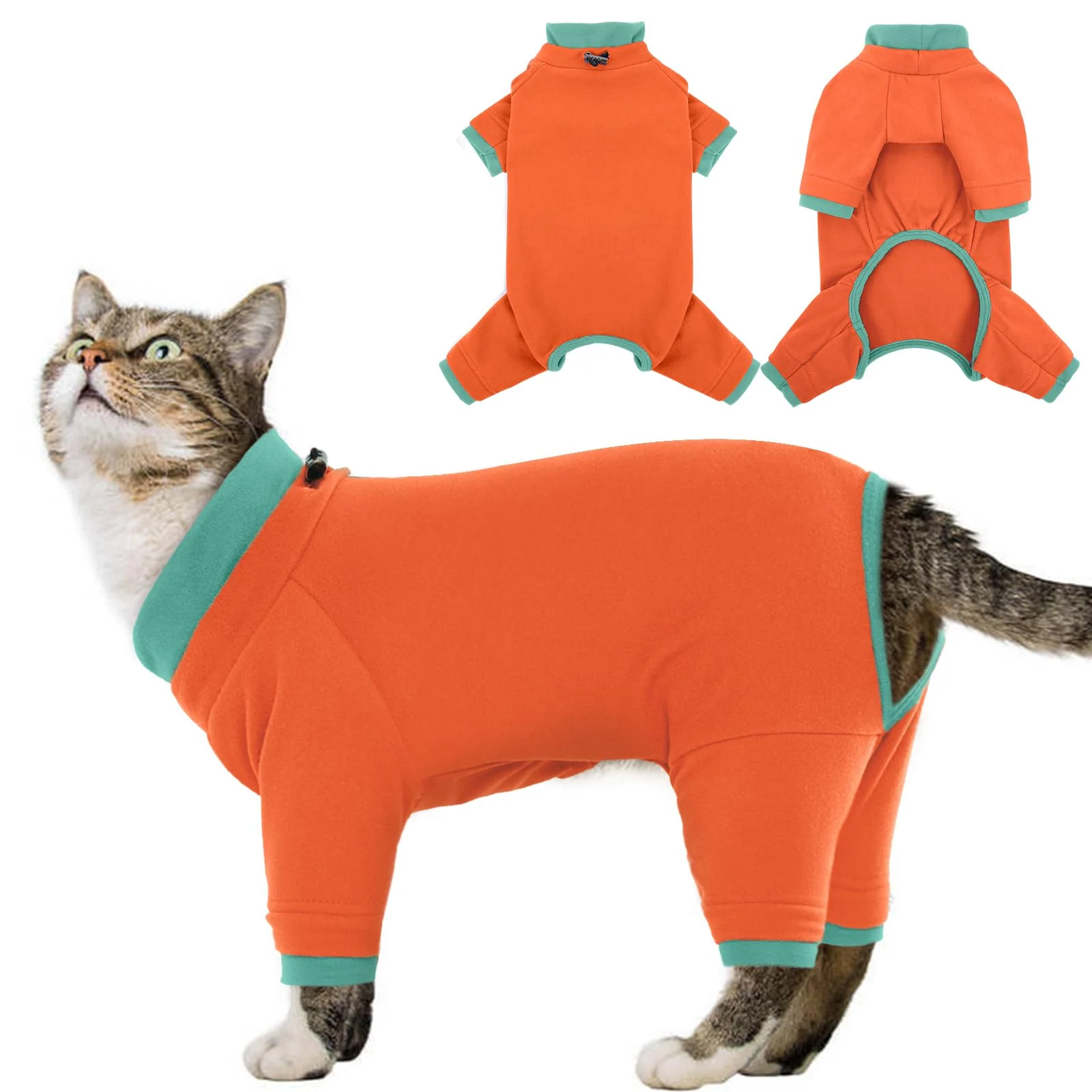 Sophisticated ADNIKIA Sticky Hair Cat Clothes – Sphynx Hairless Sweater Recovery Onesie Exclusive