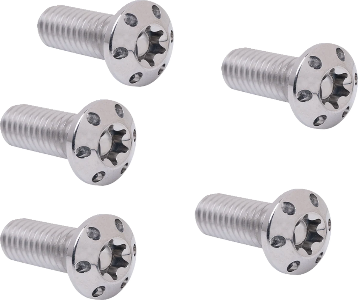 Functional ARLEN NESS Bolt Kit – Holeshot Brake Rotor Front – Hub Mount – Polished 5 16 -18 x 7 8 – 5 Pack 300-912 Healthy