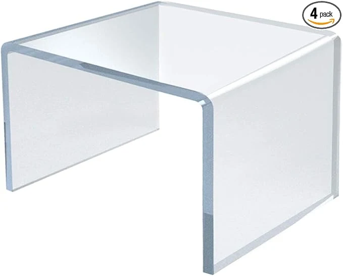 World-Class Azar Displays 515328 2.5 Square Acrylic Riser Clear 4 Pack About ThisOverview Authentic
