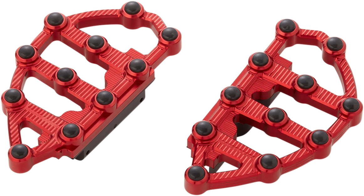 Breathable ARLEN NESS MX Passenger Floorboards – Red 06-898 First-Class