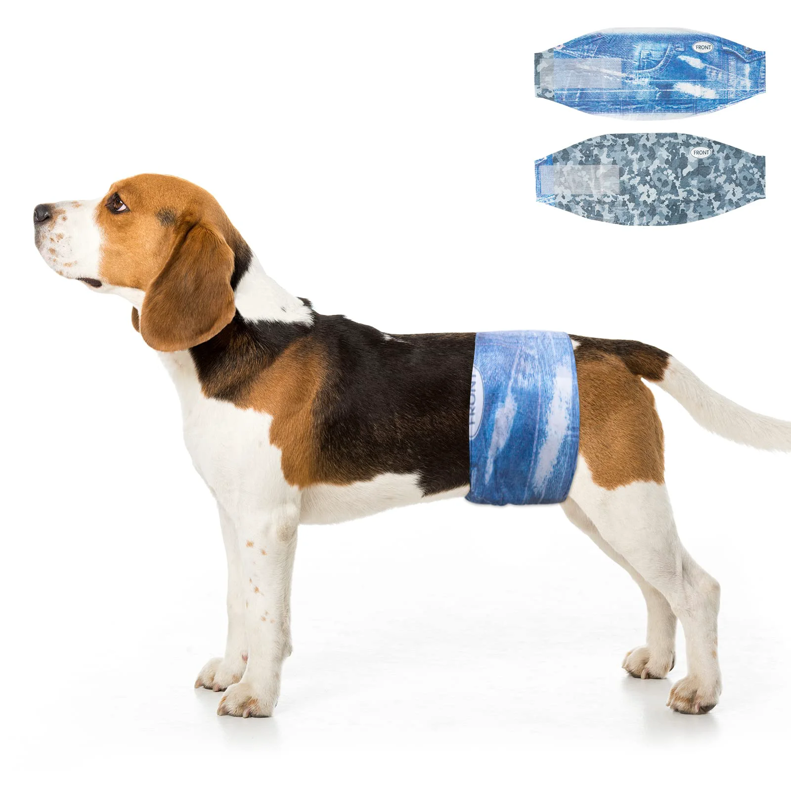 Exclusive Dono Male Dog Wraps – Disposable Dog Diapers Small 48ct Leak-Proof Absorbent Original