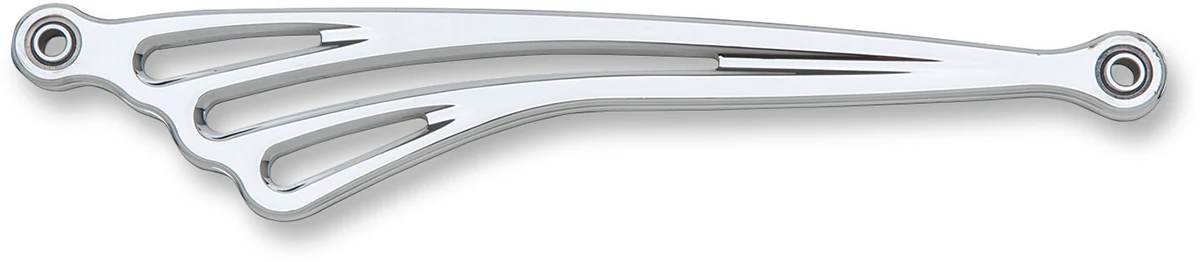 Minimalist ARLEN NESS Shift Rod – Deep Cut – Flat – Chrome 19-912 Durable
