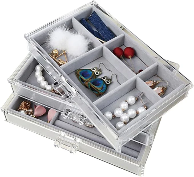 Outstanding FRCOLOR Professional Makeup Organizer Box Acrylic Jewelry Storage Rack Makeup CaseAbout ThisOverview Dependable