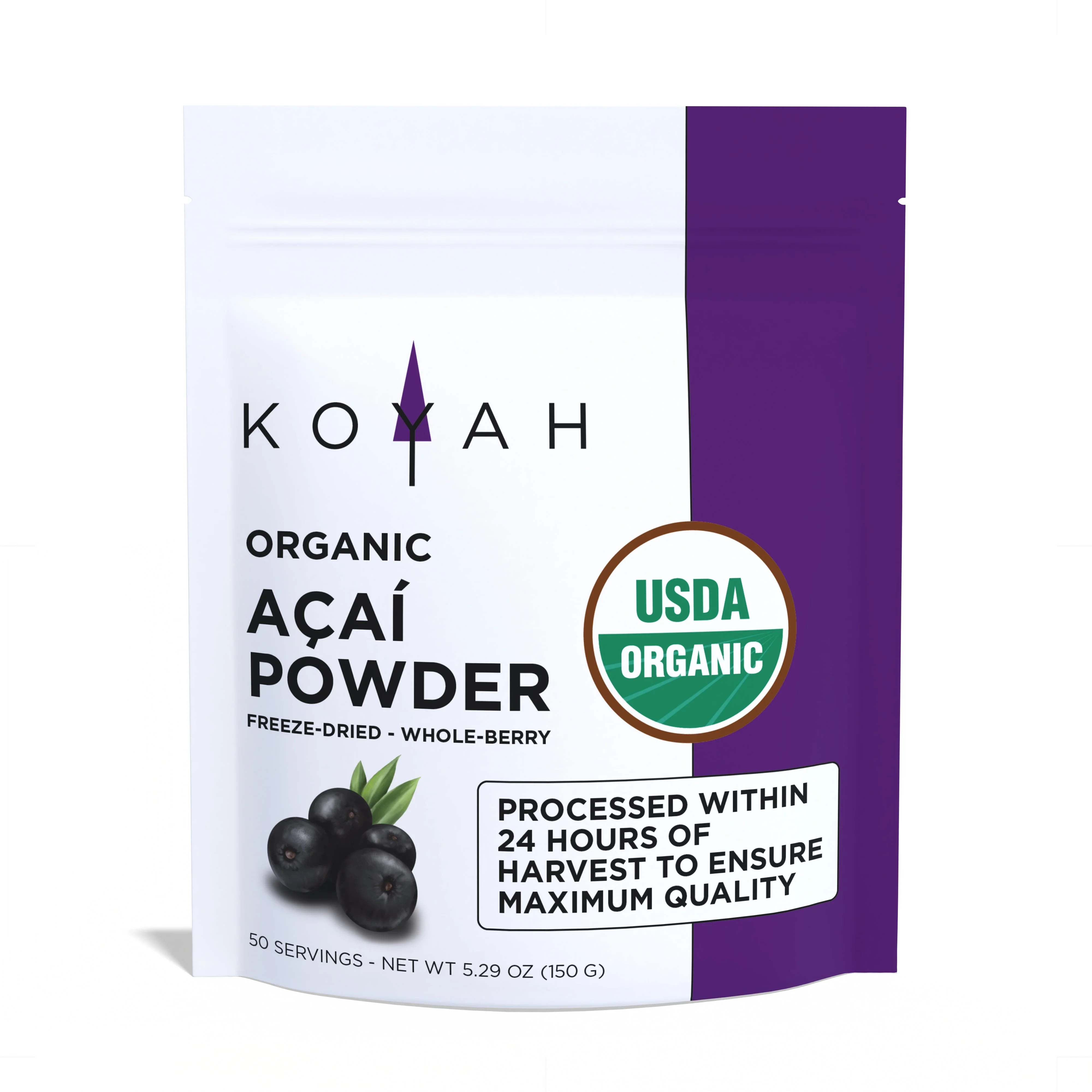 Healthy Organic Acai Powder Modern