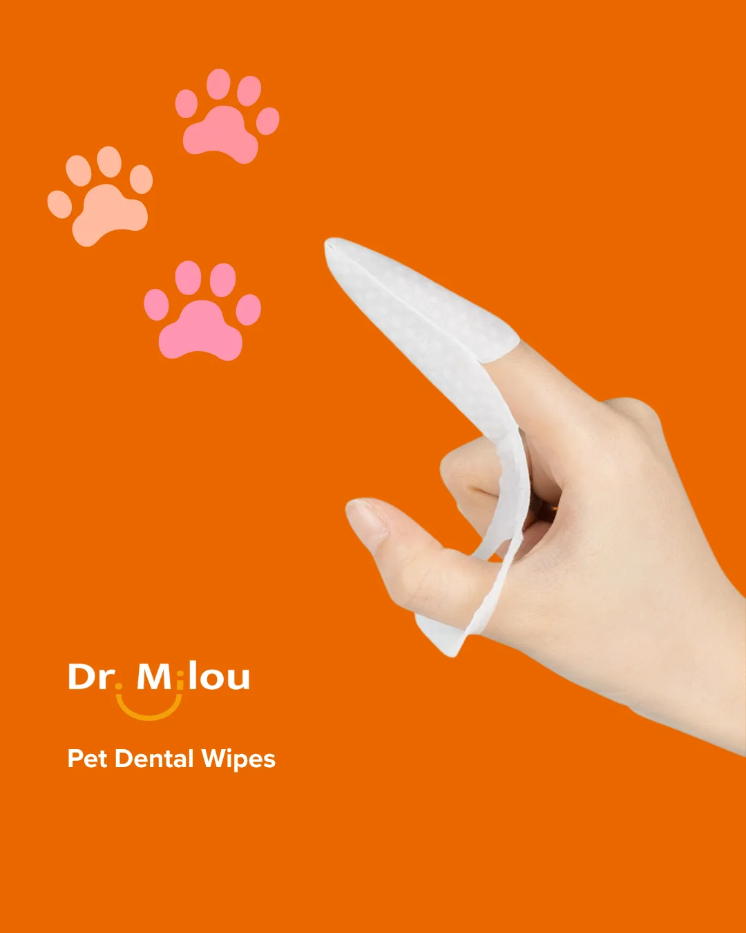 Responsible Dr. Milou Pet Dental Finger Wipes – Daily Oral Care for Dogs Cats Quality