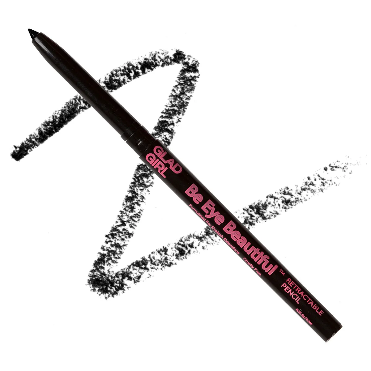 Relaxed GladGirl Be Eye Beautiful – Retractable Eyeliner Pencil Fashionable