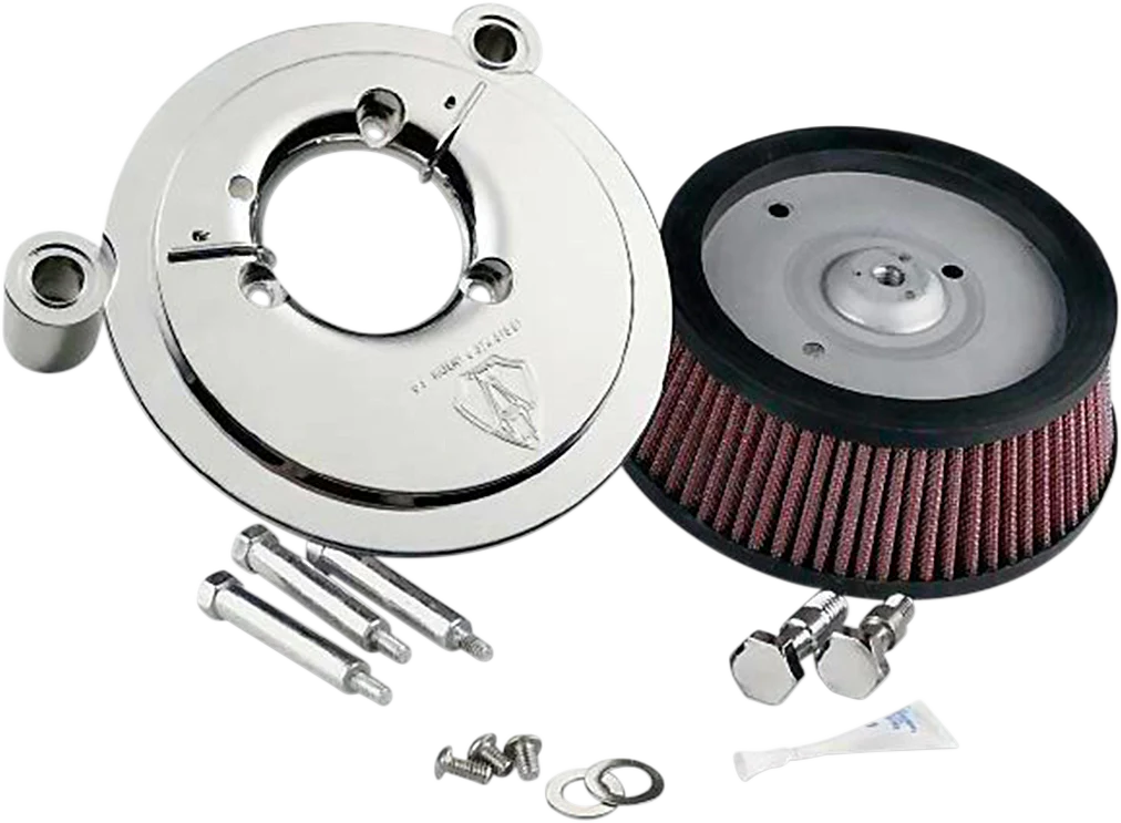 Quality ARLEN NESS Big Sucker Air Filter Kit – Chrome – Stage I 18-512 Enhanced
