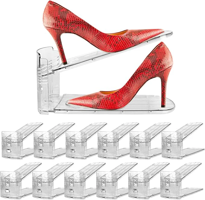 Trusted Yes Fresh Shoe Slots Organizer Boutique Display Style Shoe Stacker for A Pair of Shoes Separable Shoe Rack for Closet Organization 3 Adjustable Narrow Shoe Rack Clear 12 Pack About ThisOverview First-Class