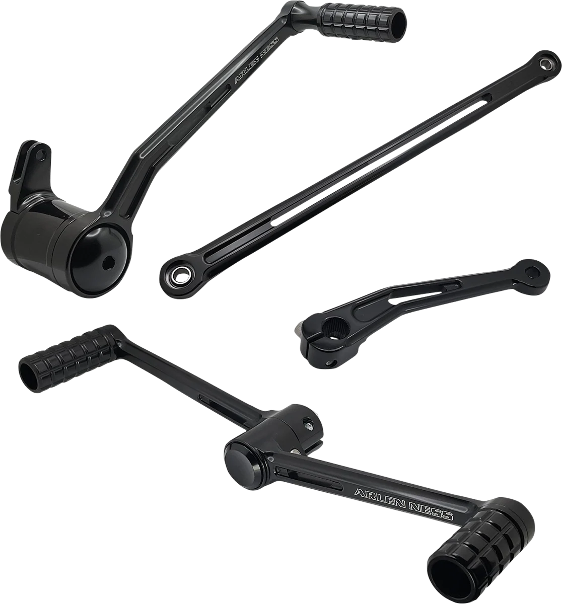 Genuine ARLEN NESS Deep Cut Foot Control Kit w Heel Toe Shifter – Black 420-106 Advanced