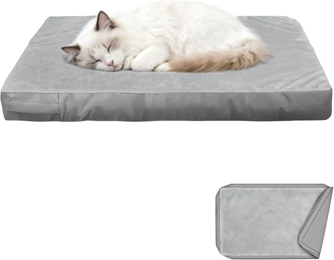 Soft Explore Land Waterproof Dog Bed Cover Machine Washable Fluffy Dog Bed High-Performance