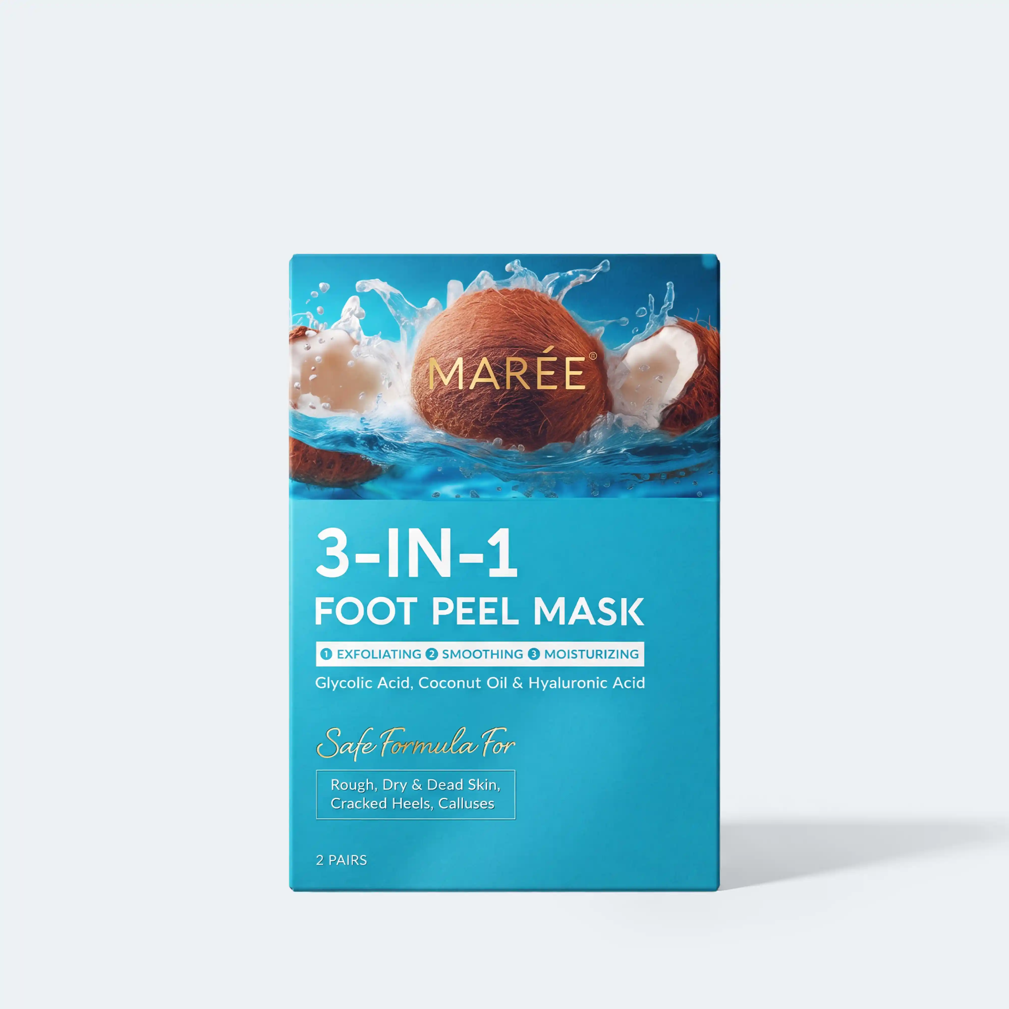 High-Performance Exfoliating Hydrating Foot Mask Comfortable