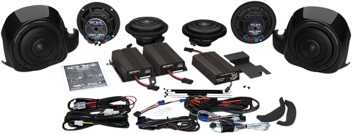 Enhanced WILD BOAR AUDIO Whole Hog – Amp Speaker – 900W WBA WHOLE HOG KIT World-Class